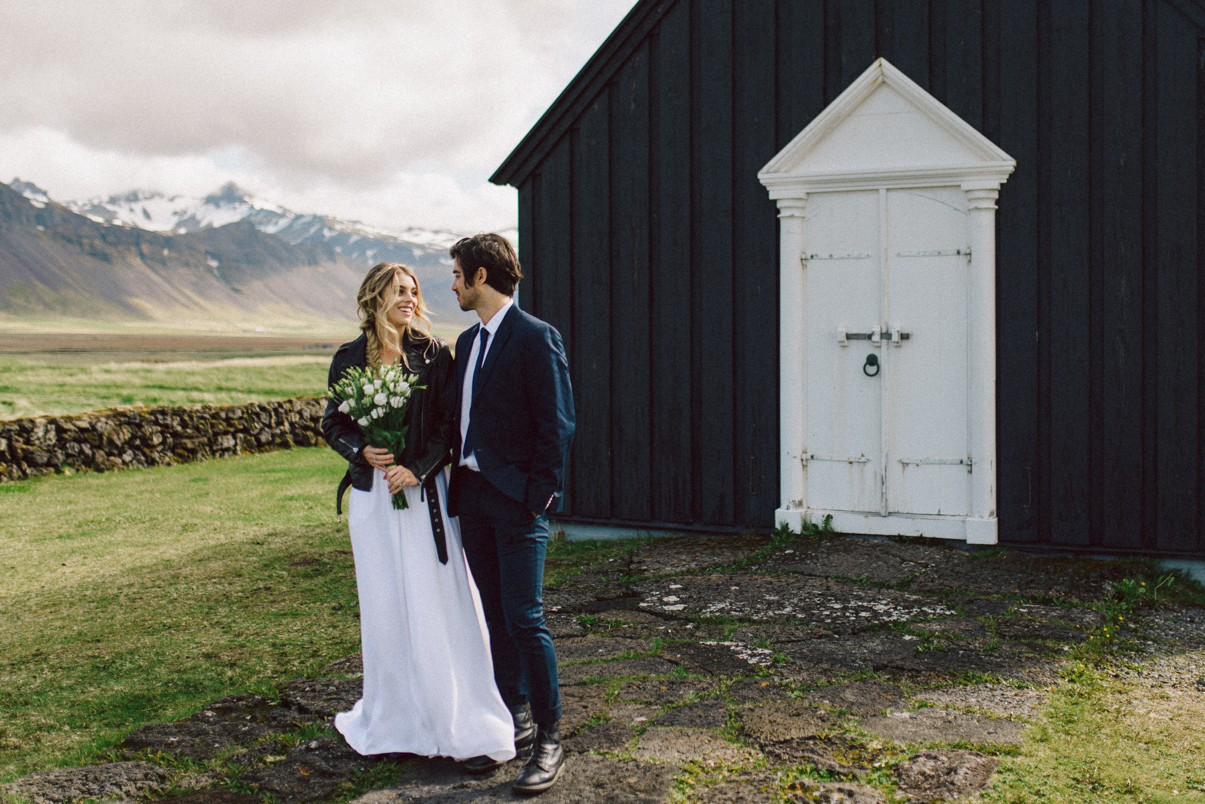 Island Hochzeit In Der Kirche Von Budir Von Bildpoetin Juliana Socher