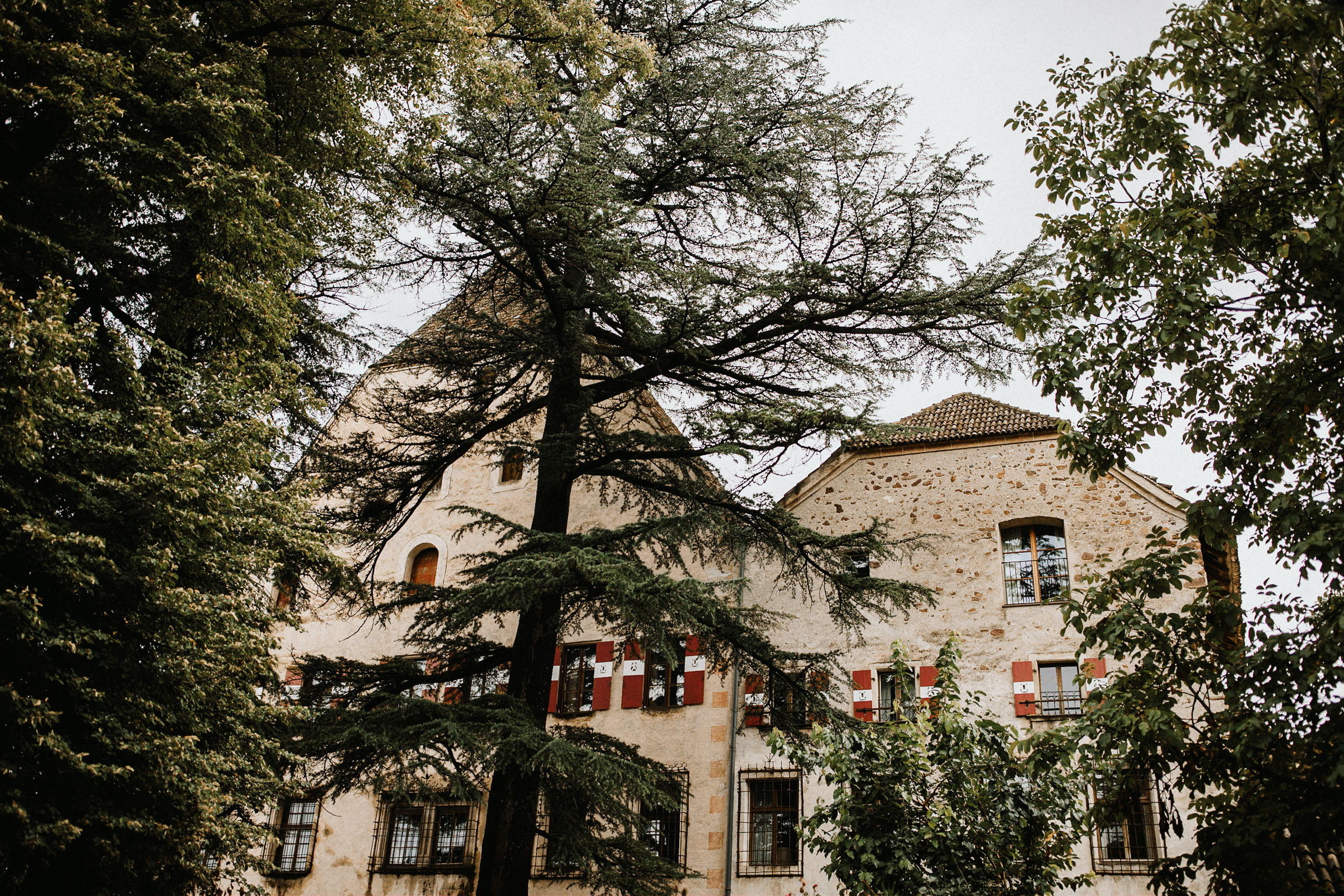 Schlosshochzeit: Blick auf die Fassade des Schlosses